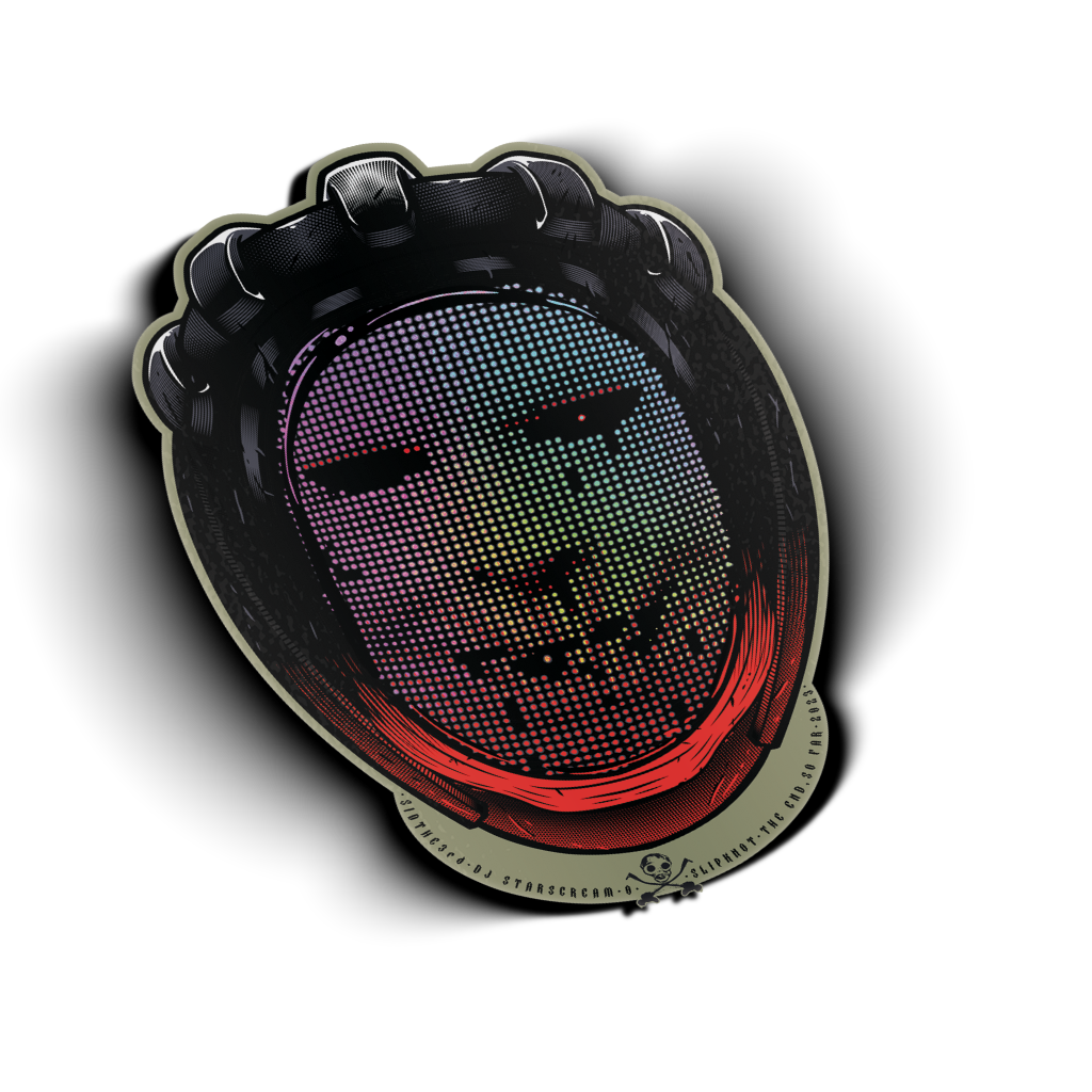 Jumbo Metal SID The End So Far Yen Video Holo Mask Sticker