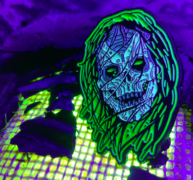 SID Limited Edition Vol. 3: (The Subliminal Verses) Glow In the Dark V1 Mask Enamel Pin (1/99)