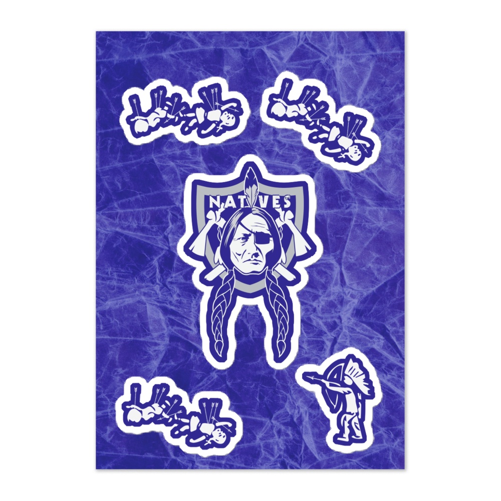 Tootsie Kids Lose Natives Sticker Sheet (Grape)