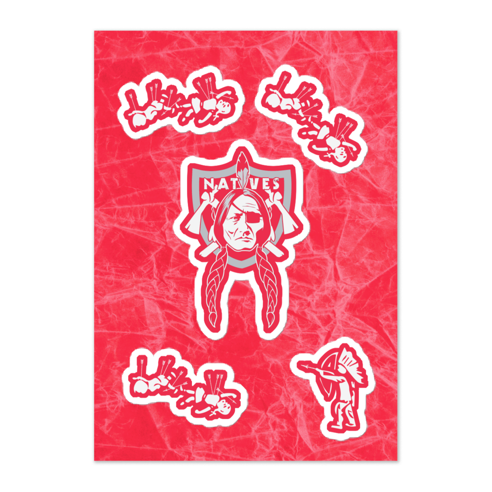 Tootsie Kids Lose Natives Sticker Sheet (Cherry)