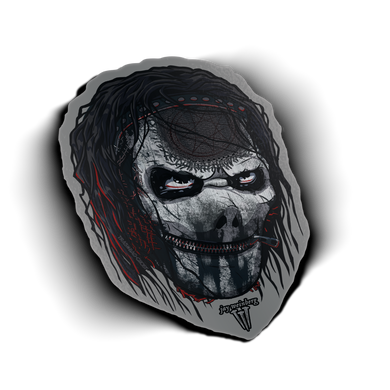 Jumbo Metal Jay Weinberg The Gray Chapter Mask Sticker