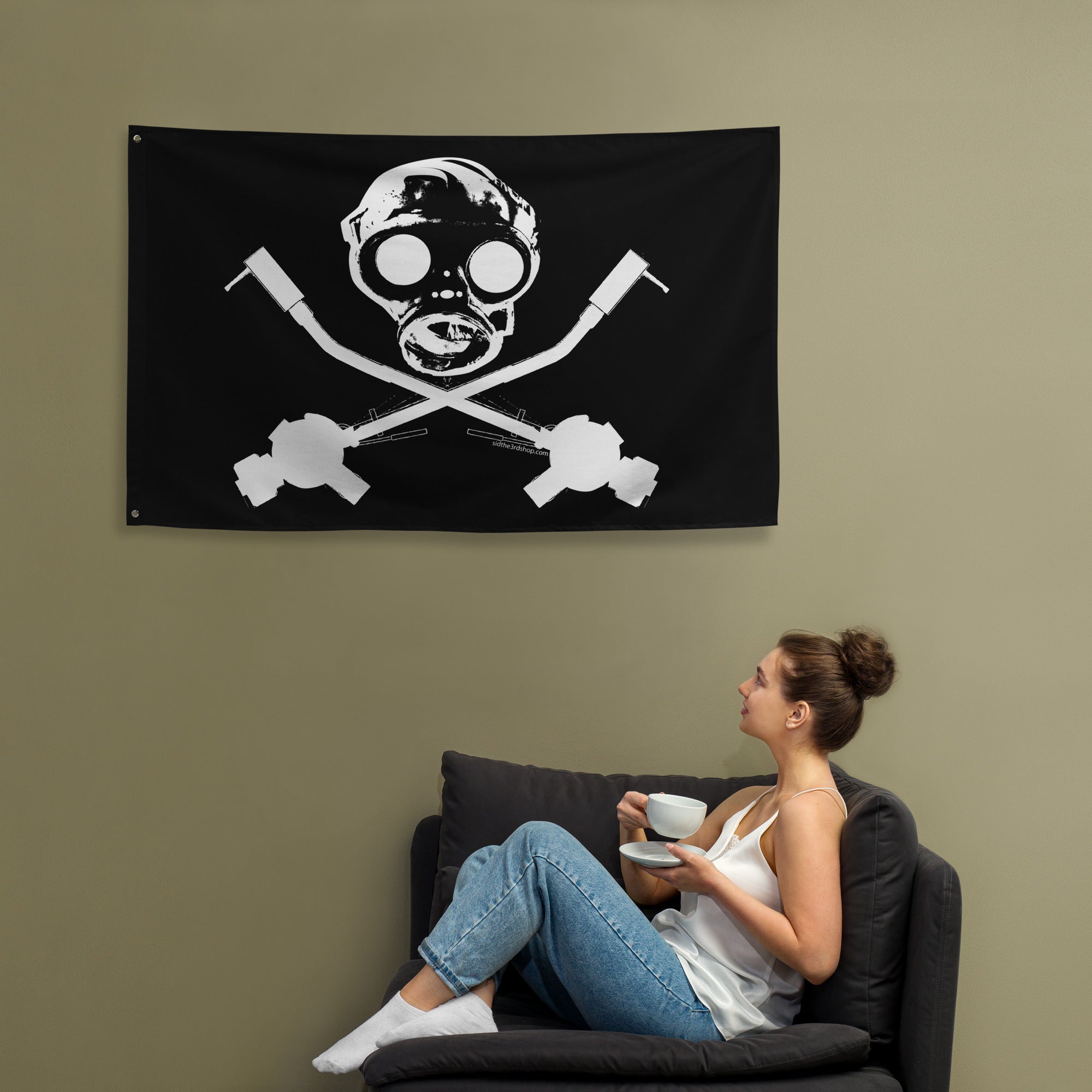 SID Gas Mask Flag