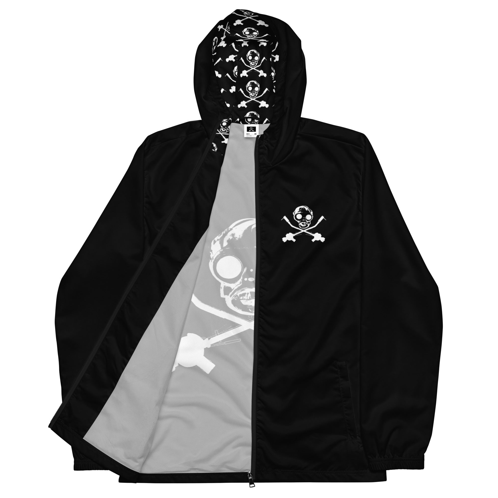 Me Inside Windbreaker