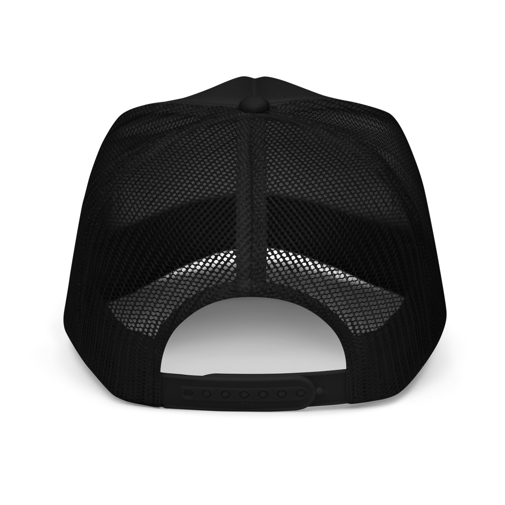 SID Gold Gas Mask Foam trucker hat