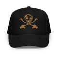 SID Gold Gas Mask Foam trucker hat