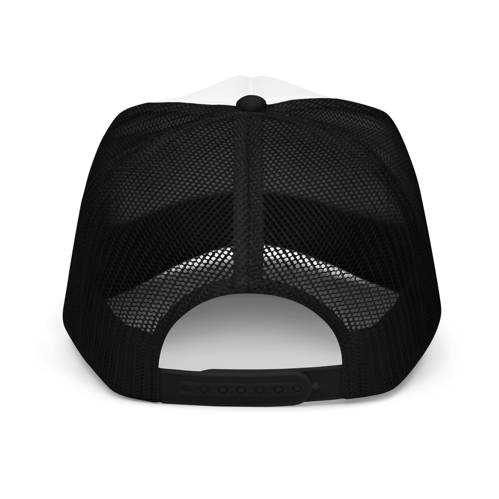 SID Gold Gas Mask Foam trucker hat