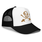 SID Gold Gas Mask Foam trucker hat