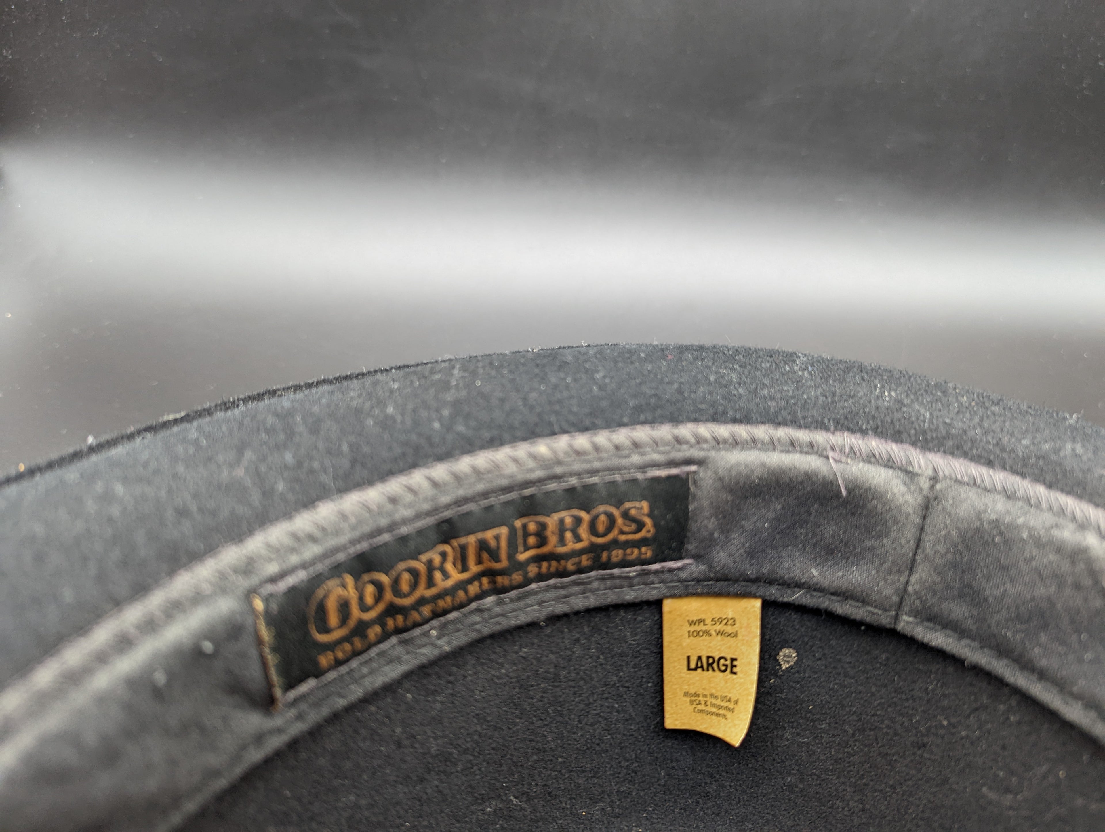 SID Worn Goorin Bros "Heisenberg" Wool Fedora