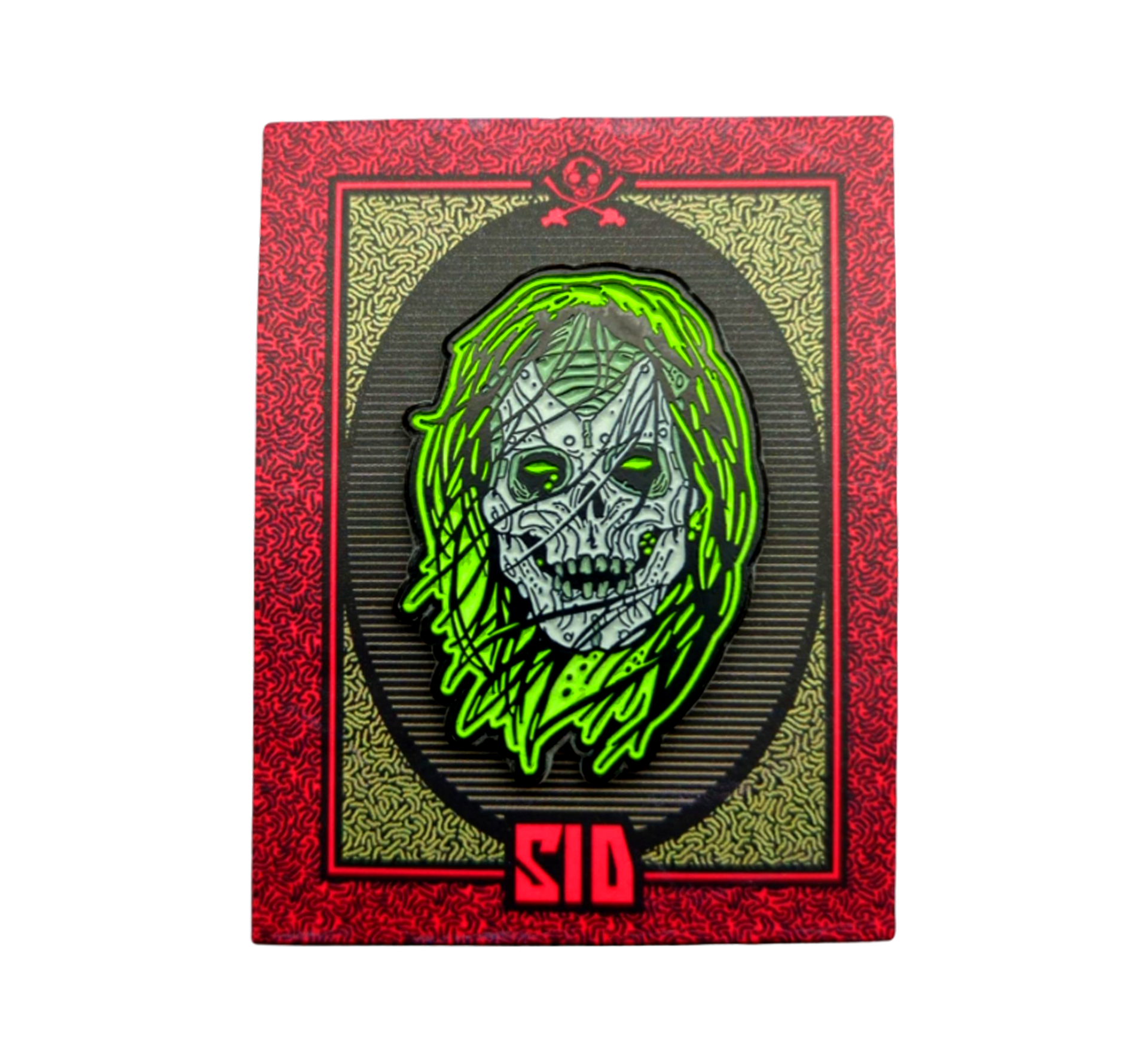 SID Limited Edition Vol. 3: (The Subliminal Verses) Glow In the Dark V1 Mask Enamel Pin (1/99)