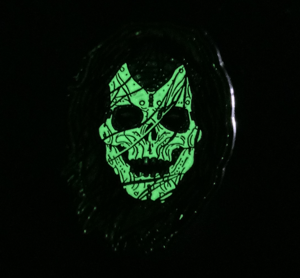 SID Limited Edition Vol. 3: (The Subliminal Verses) Glow In the Dark V1 Mask Enamel Pin (1/99)
