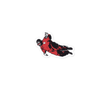 Sid Jumpman "The SOLO" Sticker [Red]