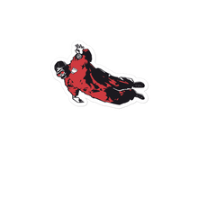 Sid Jumpman "The SOLO" Sticker [Red]