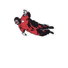 Sid Jumpman "The SOLO" Sticker [Red]