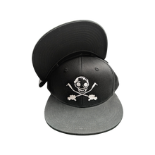 White Double Gas Mask Snapback