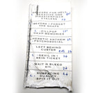 SID .5: The Gray Chapter Era Show Used Setlist
