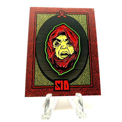 SID Limited Edition We Are Not Your Kind Glow In the Dark Mask Enamel Pin (#1/99 Blind Hunt)